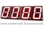 KZ 308 MIKROPROCESOROWY ZEGAR / TERMOMETR WYŚWIETLACZ 10,16cm